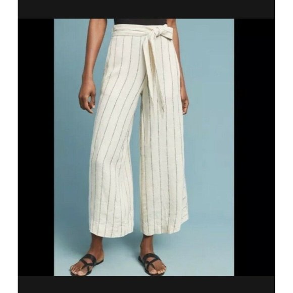 Anthropologie Pants - Anthropologie Size Medium Portia Wide Leg Pants Wh